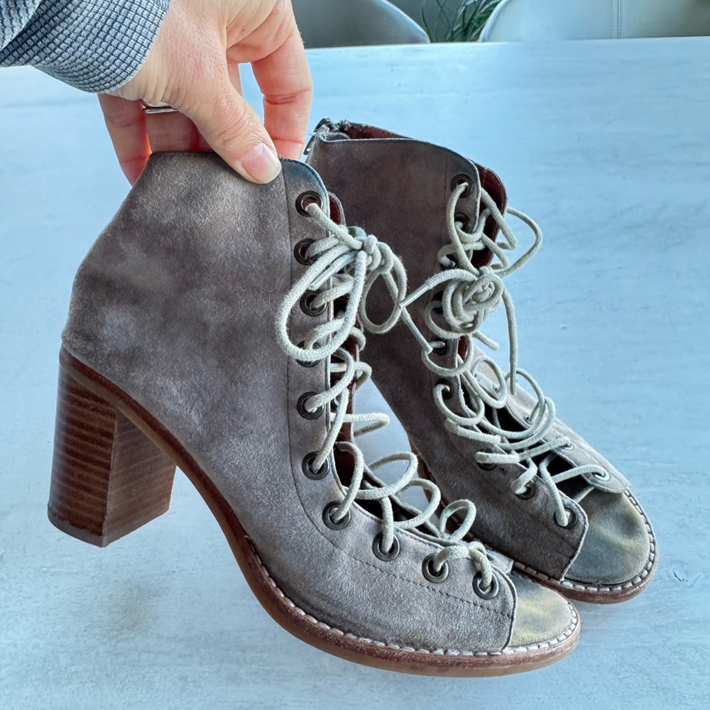 Jeffrey Campbell Lace Up Bootie
